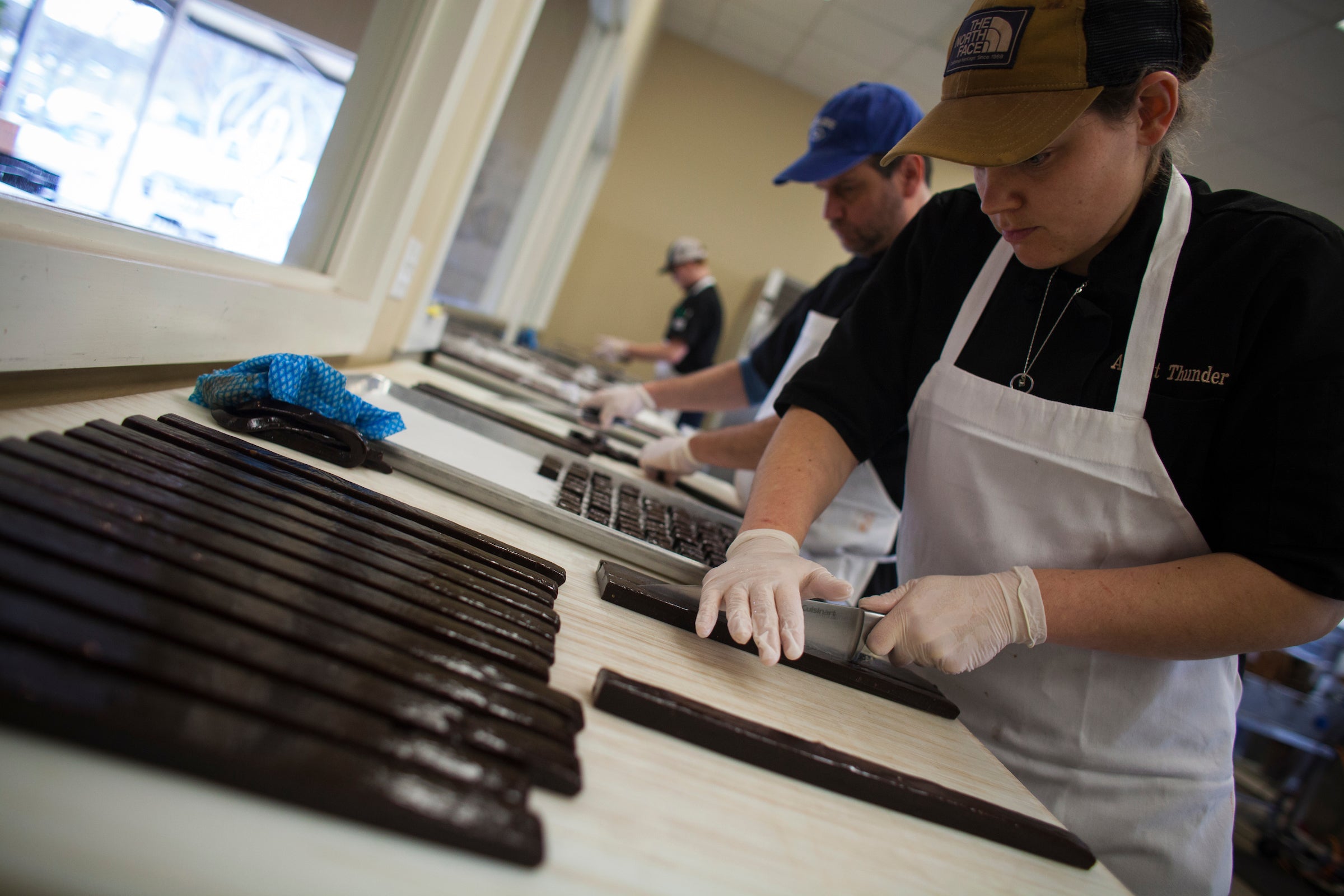 chocolatiers at work