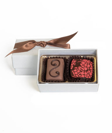 2 Piece Wedding Favor (qty 10) - Gearharts Fine Chocolates