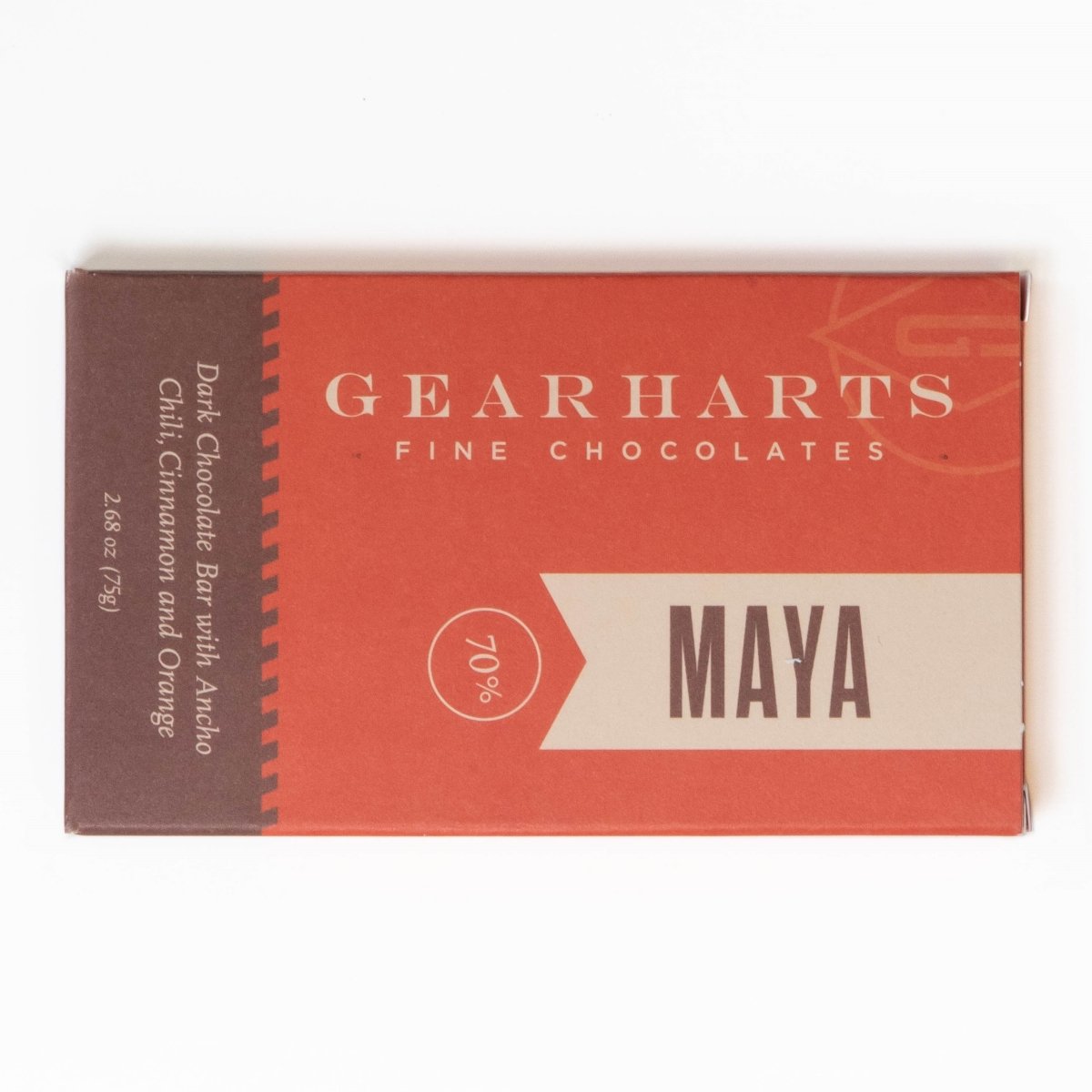 Handmade Chocolate Bar- Maya Bar - Gearharts Fine Chocolates