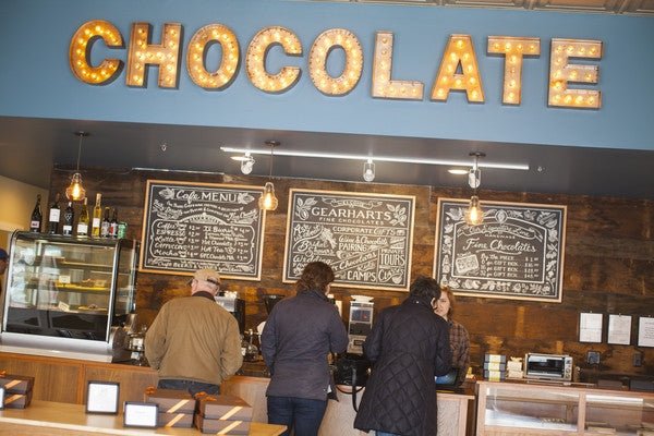 Movin' On Up in C-ville - Gearharts Fine Chocolates