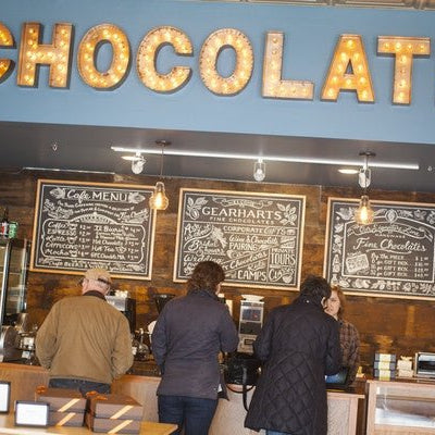 Movin' On Up in C-ville - Gearharts Fine Chocolates