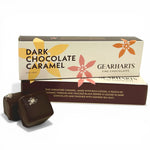 dark chocolate caramels
