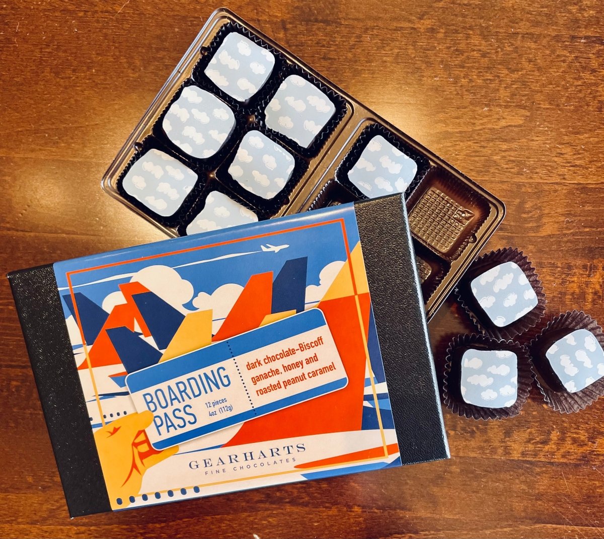 Boarding Pass - Gearharts Fine Chocolates