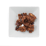 Chocolate granola detail