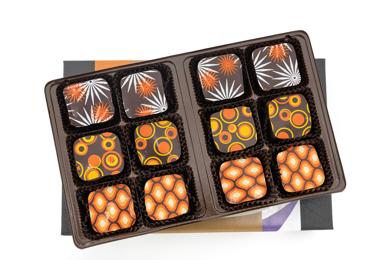Vegan Fine Chocolates in tray