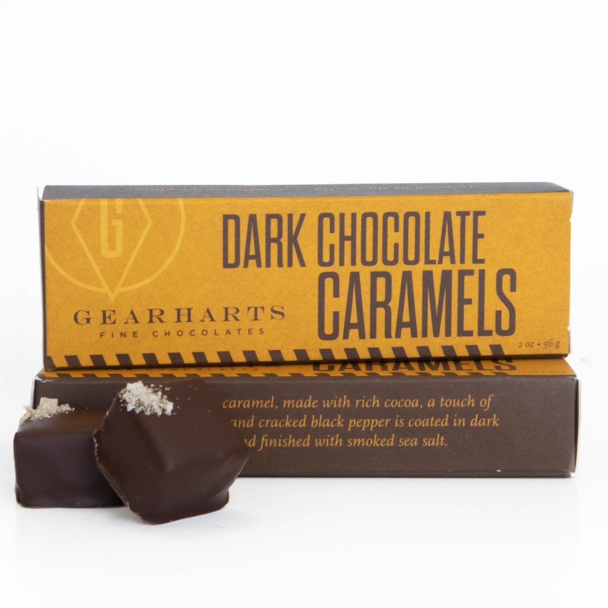 Dark Chocolate Caramels - Gearharts Fine Chocolates