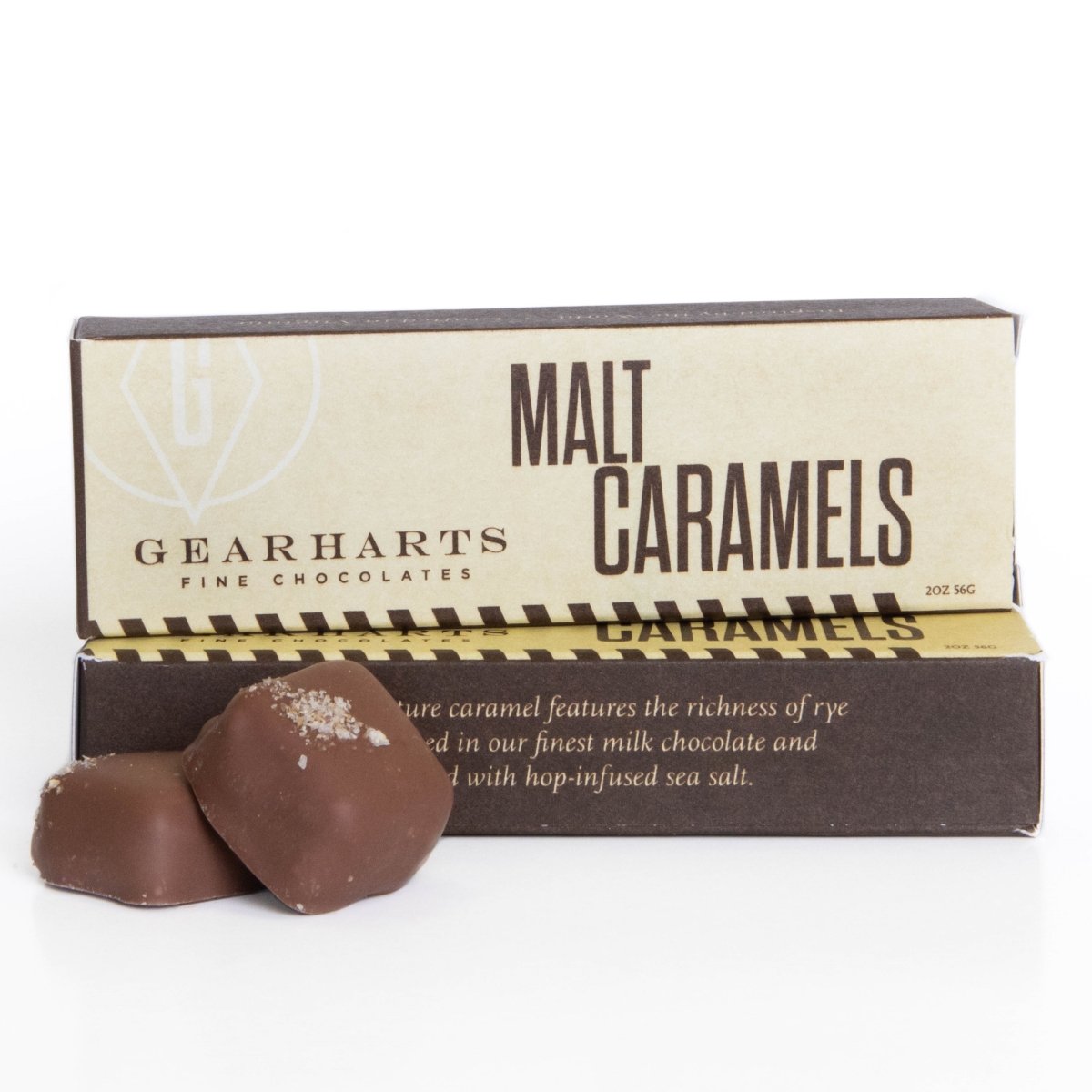 Malt Caramels - Gearharts Fine Chocolates