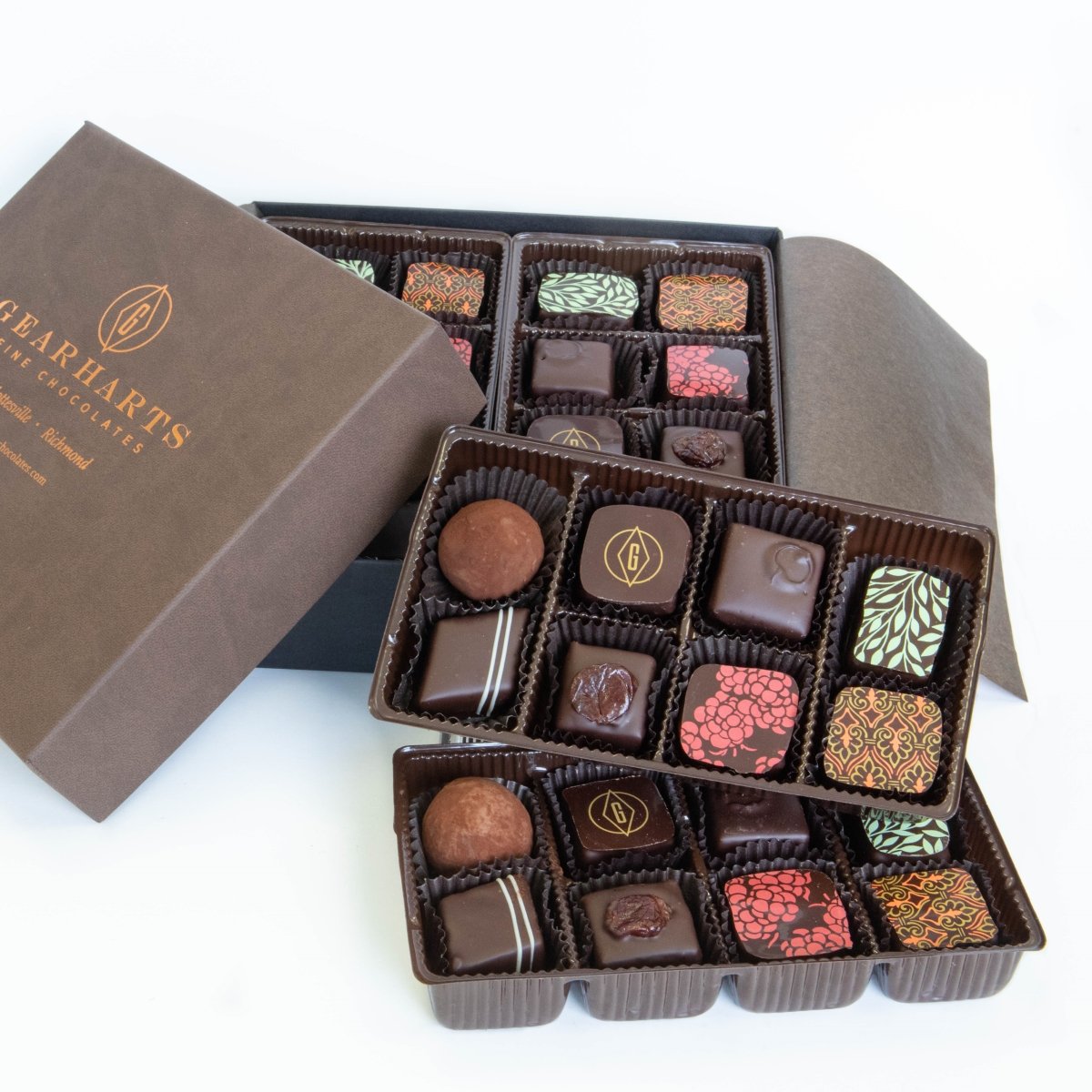 All Dark 32-Piece Assortment - Gearharts Fine Chocolates