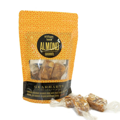 Wildflower Honey-Almond Caramels - Gearharts Fine Chocolates